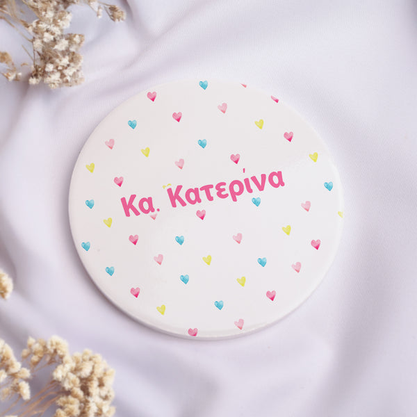 Hearts Pattern - Ceramic Mug 11oz & Coaster Gift Box - GOTShirts