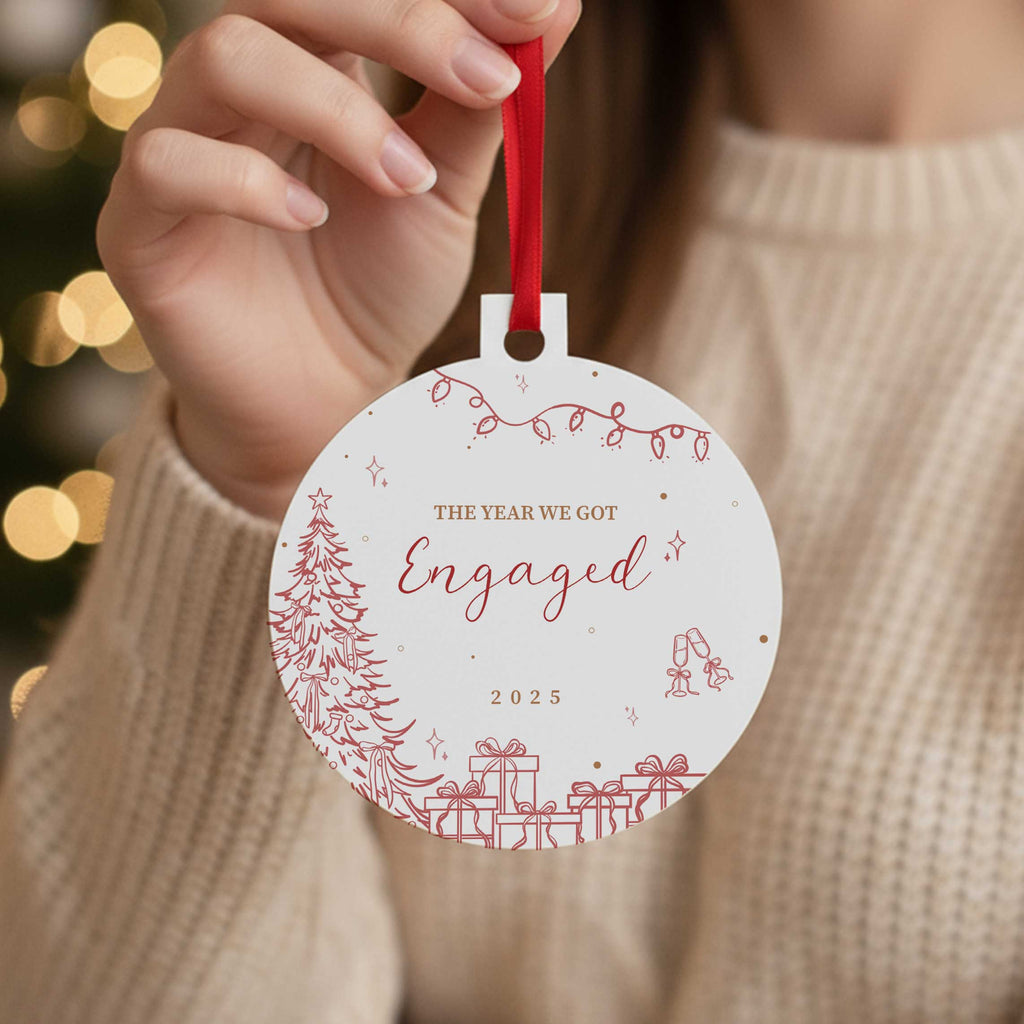 Engaged - Wooden Ornament - GOTShirts