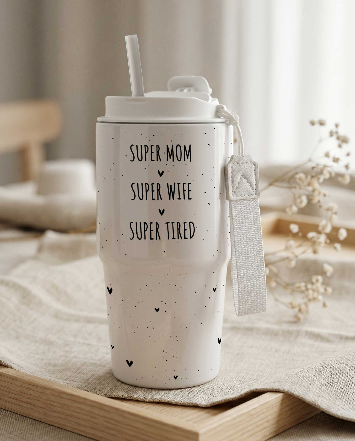 Super - Tumbler With Portable lid - GOTShirts