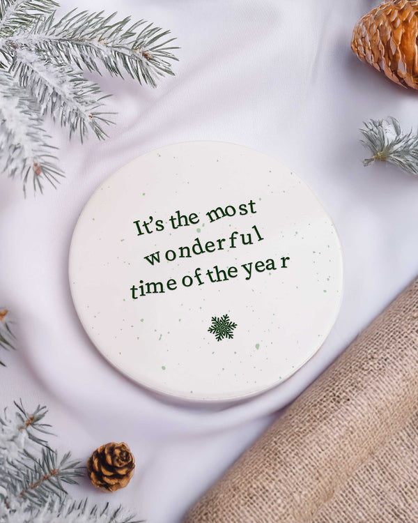 Most Wonderful Time Of The Year - Ceramic Mug 11oz & Coaster Gift Box - GOTShirts