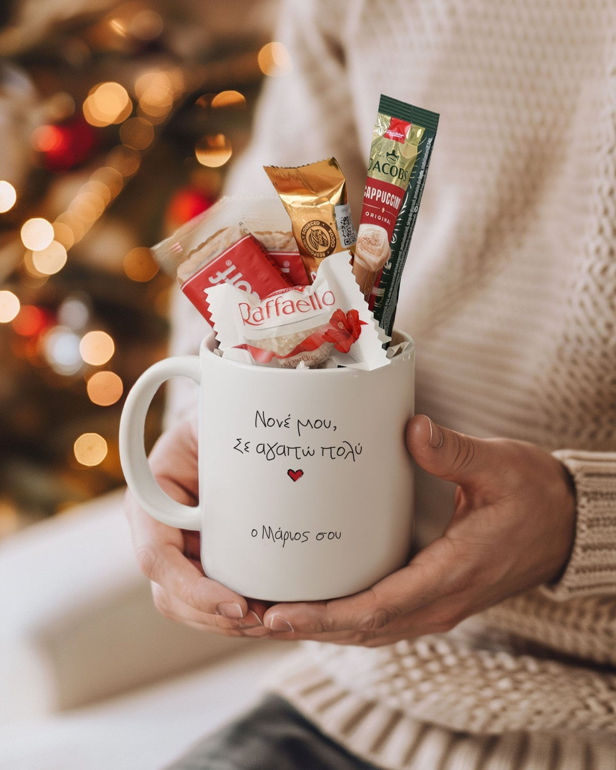 Love You Godfather - Ceramic Mug Coffee Gift Set - GOTShirts