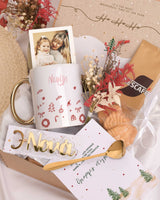 Christmas Elements Pattern Godmother - Christmas Gold Gift Box - GOTShirts