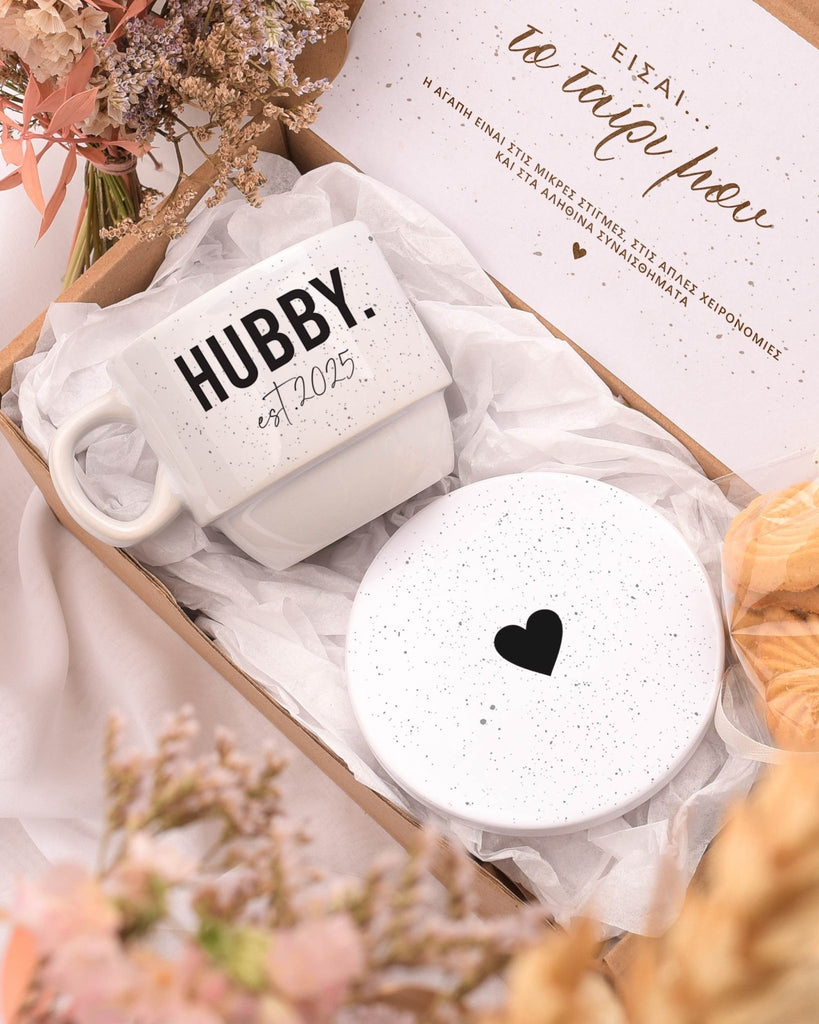 Hubby & Wifey - Coffee Mug & Coaster Set - GOTShirts