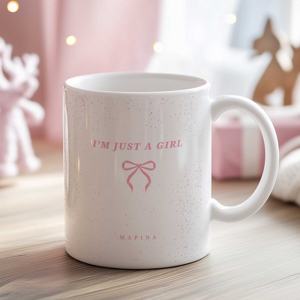 Just A Girl - Ceramic Mug 330ml - GOTShirts