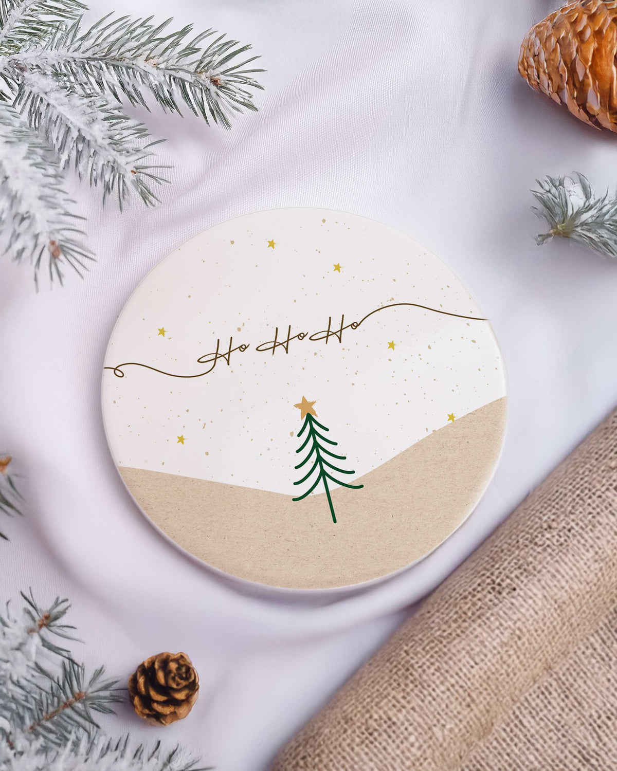 Hohoho - Coffee Mug & Coaster Set - GOTShirts
