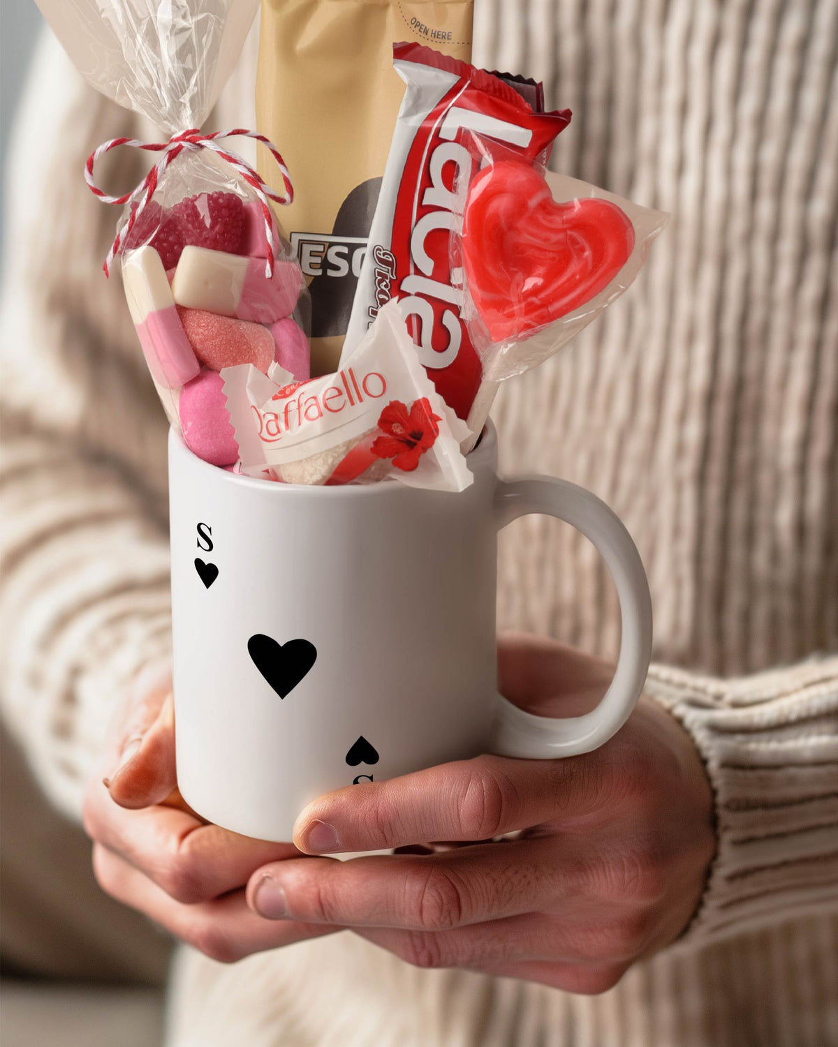 Black Deck Card - Ceramic Mug Coffee Gift Set - GOTShirts