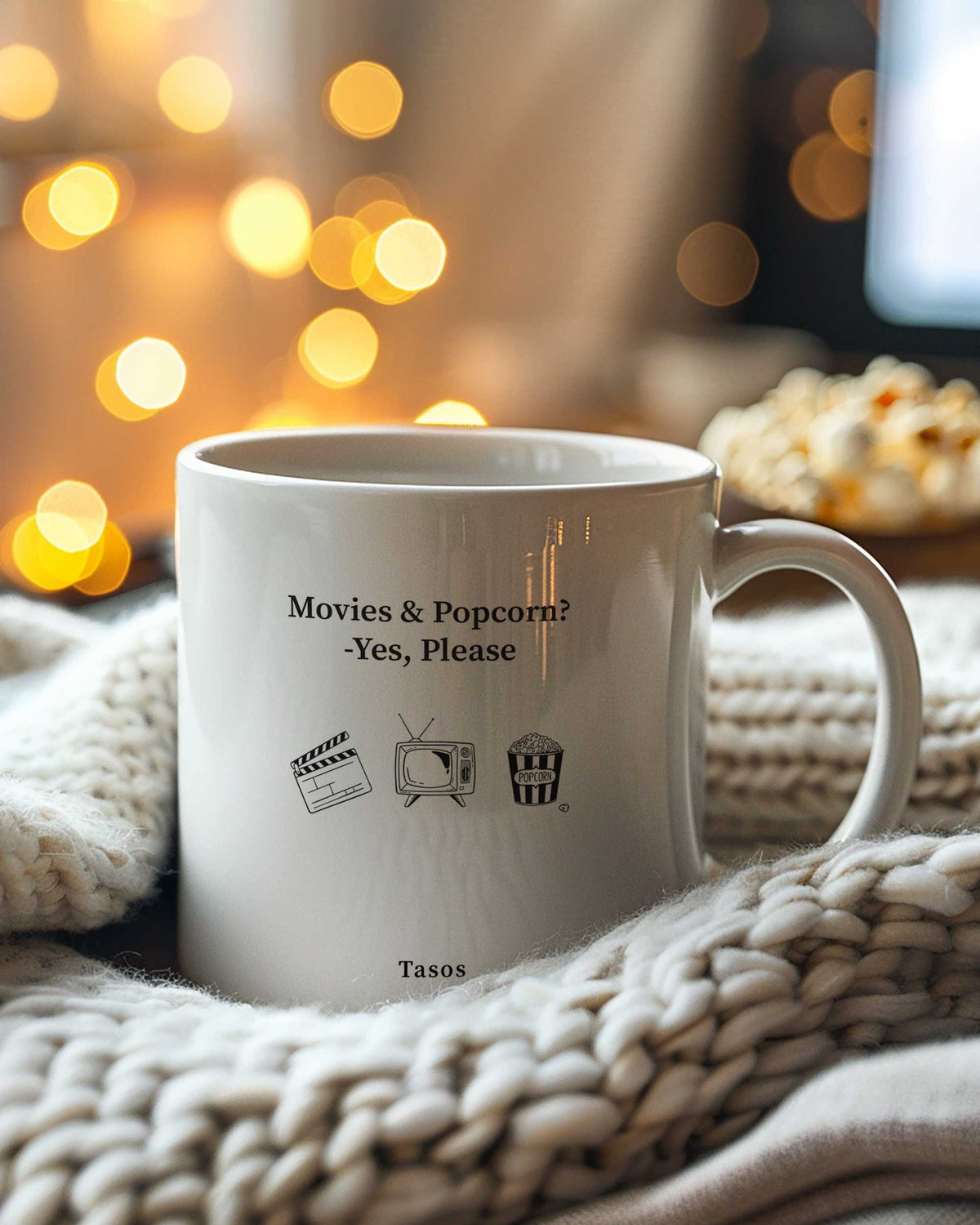 Movies & Popcorn For Him - Movie Night Gift Box Single - GOTShirts