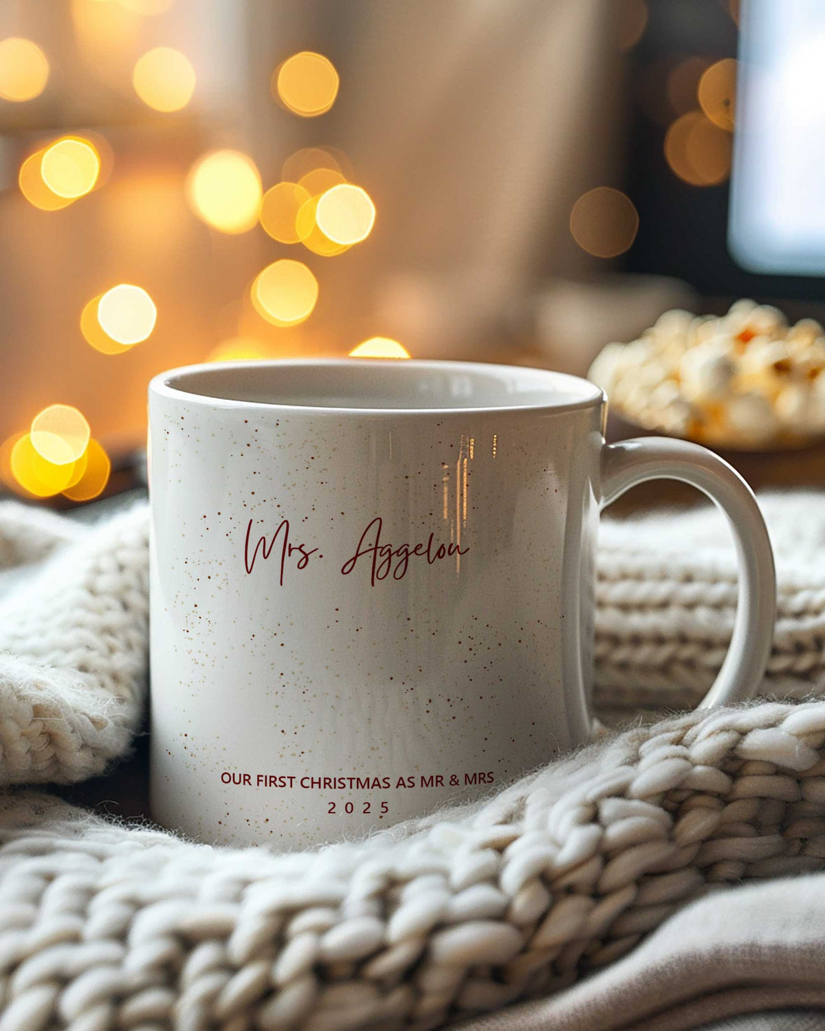 Our First Christmas, Mrs - Movie Night Gift Box Single - GOTShirts