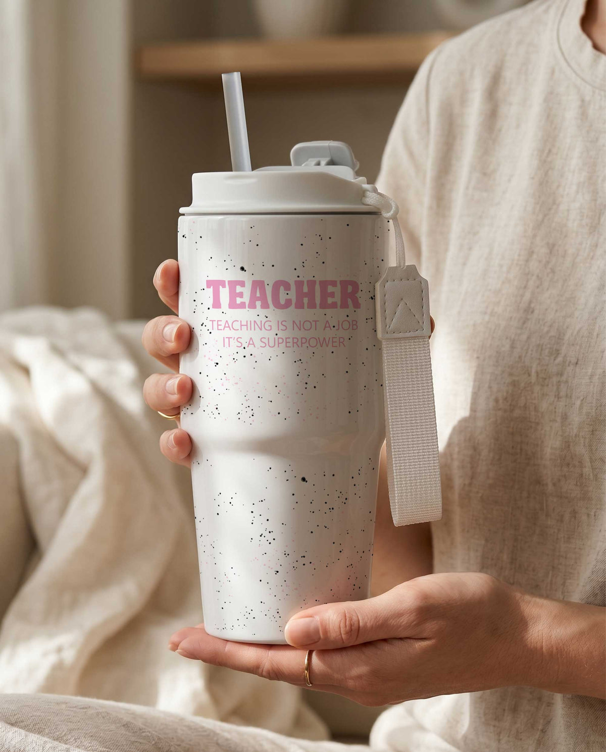 Superpower - Tumbler With Portable Lid - GOTShirts
