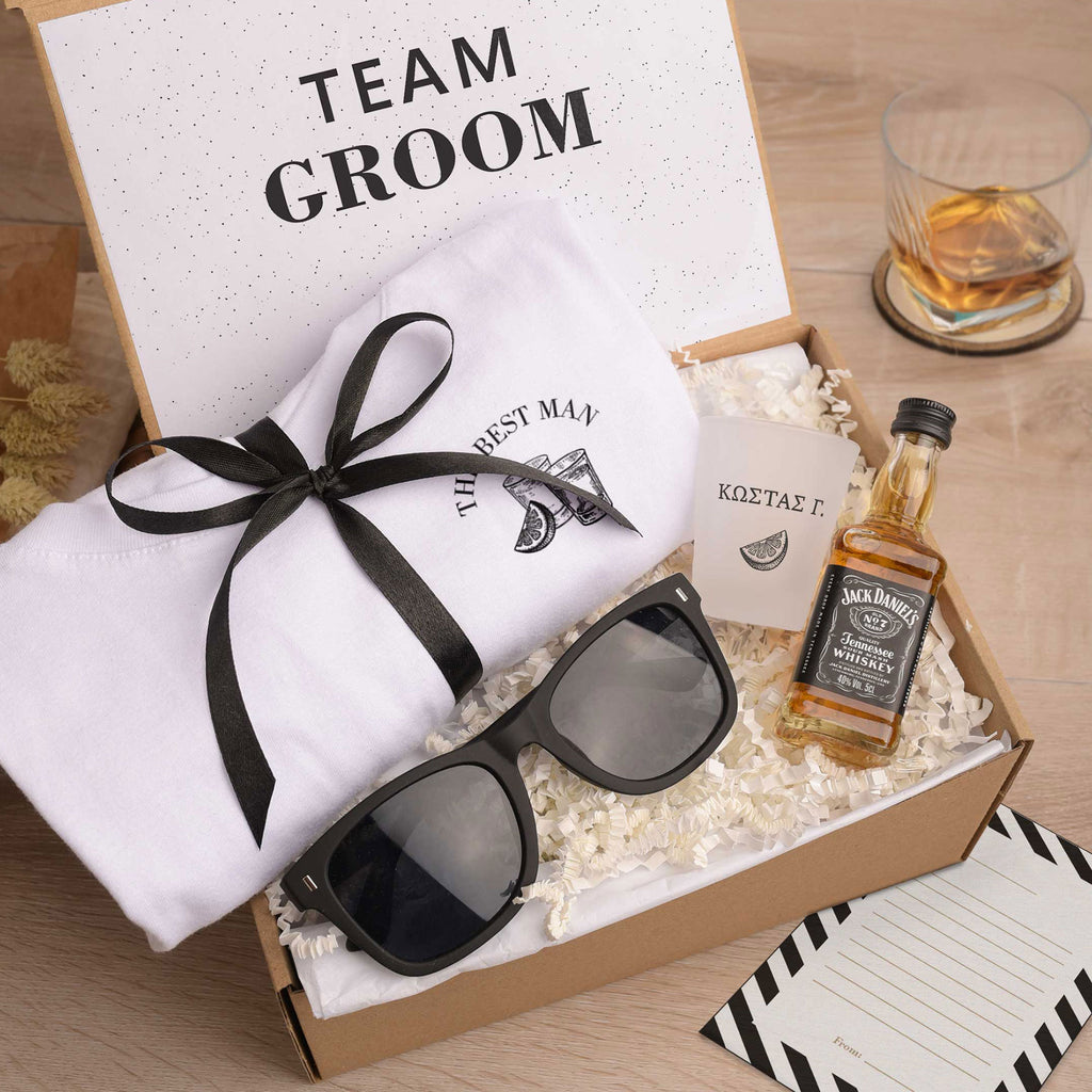 Bachelor's Cocktail - Bachelor Party Drinking Gift Box Set - GOTShirts