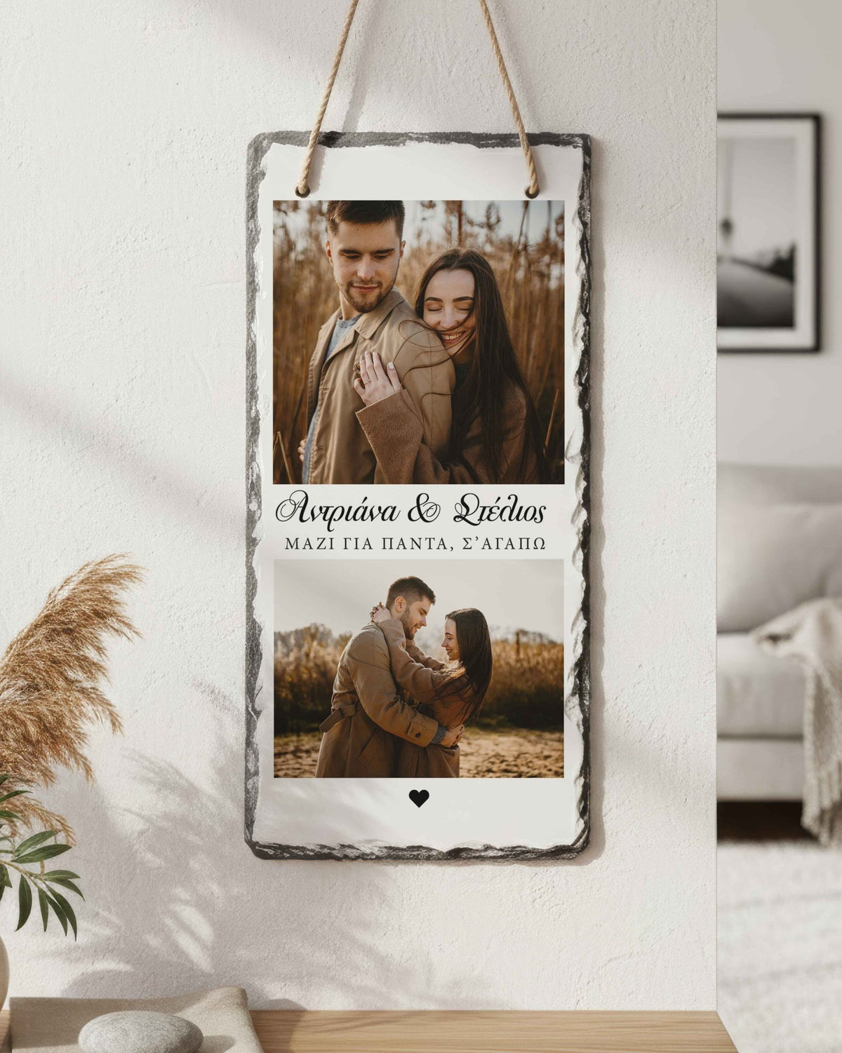 Together Forever - Wall Hanging Rock Slate - GOTShirts