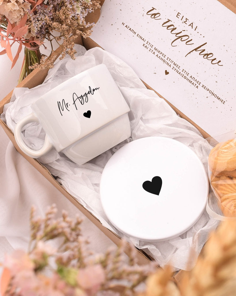Mr & Mrs - Coffee Mug & Coaster Set - GOTShirts