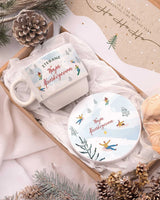 Snowboard - Coffee Mug & Coaster Set - GOTShirts