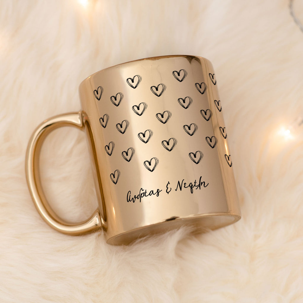 Hearts - Mirror Mug - GOTShirts