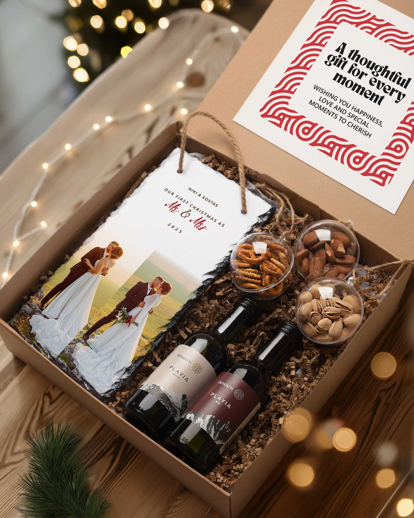 Our First Christmas As Mr & Mrs - Beautiful Moments Gift Box - GOTShirts
