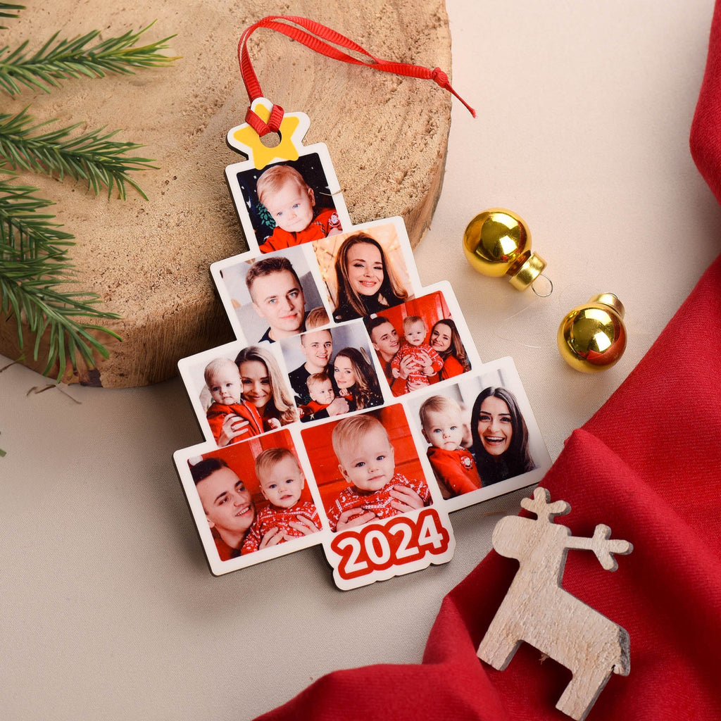 9 Photos - Wooden Christmas Tree Ornament - GOTShirts