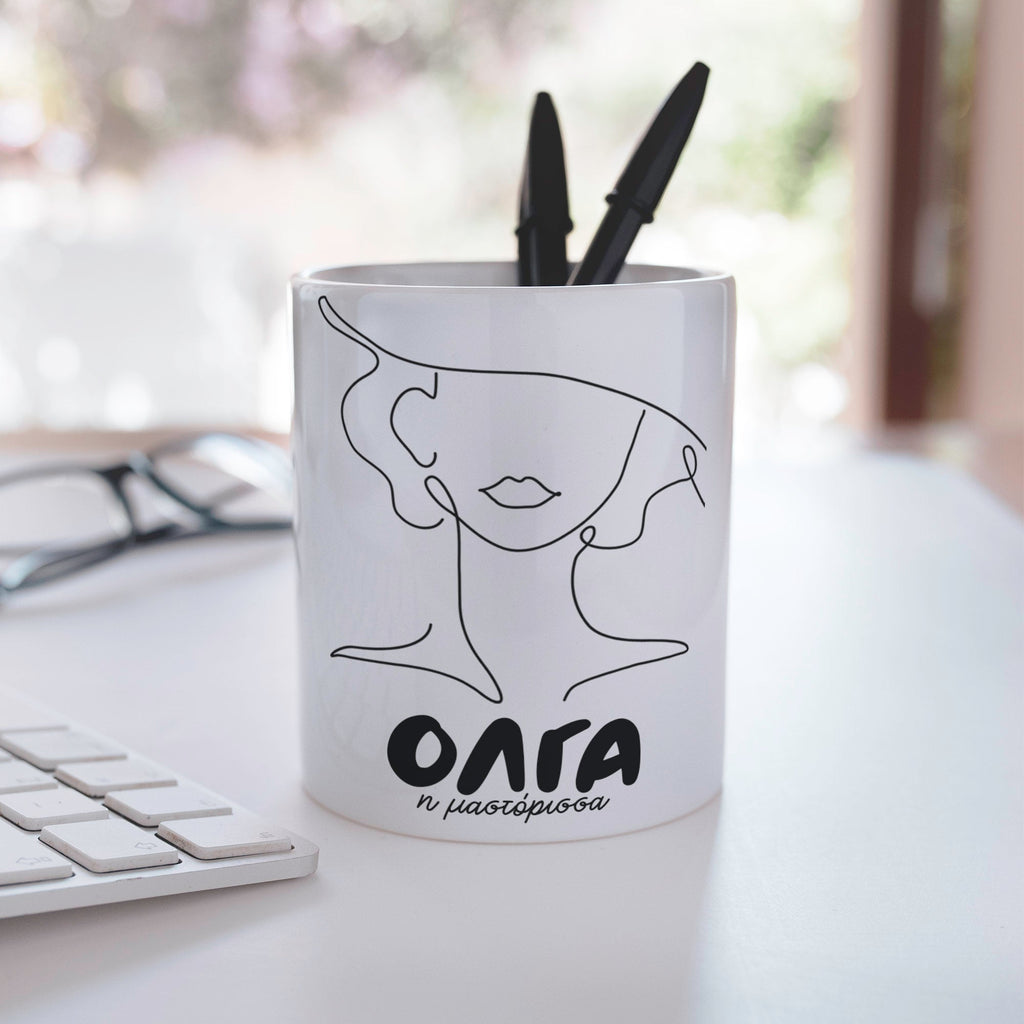 Girl Boss - Ceramic Pencil Holder - GOTShirts