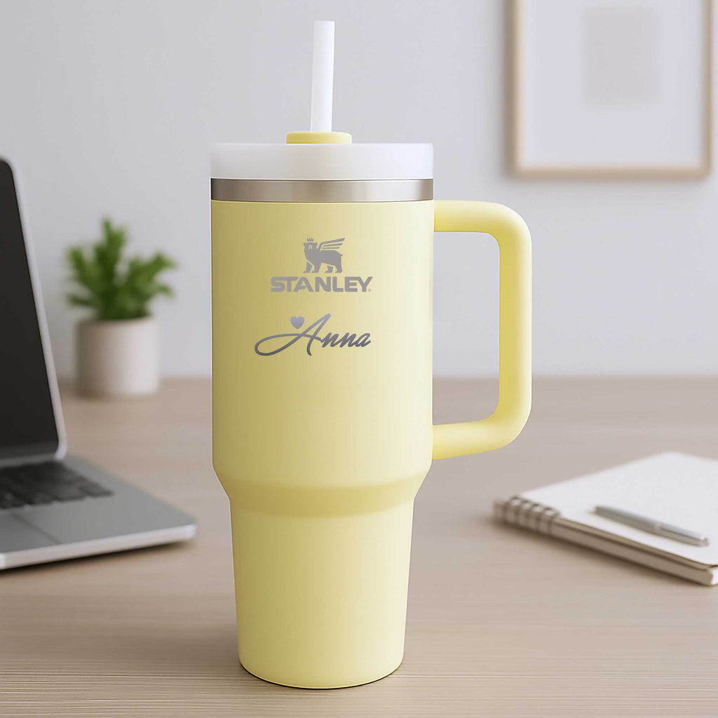 Stanley Quencher Engraved Tumbler - Pomelo - GOTShirts