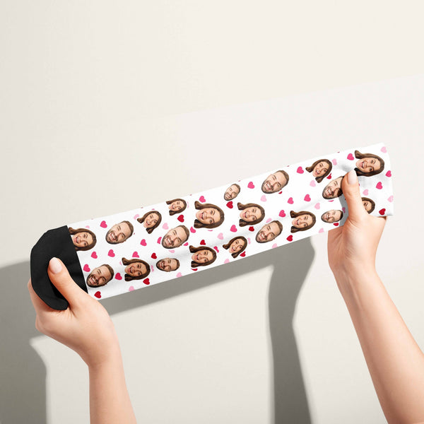 Hearts Faces - Socks - GOTShirts