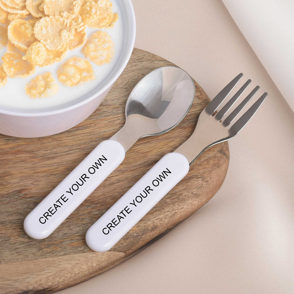 Kids Spoon/Fork Set - Create Your Own