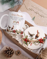 Merry Christmas And Happy New Year - Ceramic Mug 11oz & Coaster Gift Box - GOTShirts