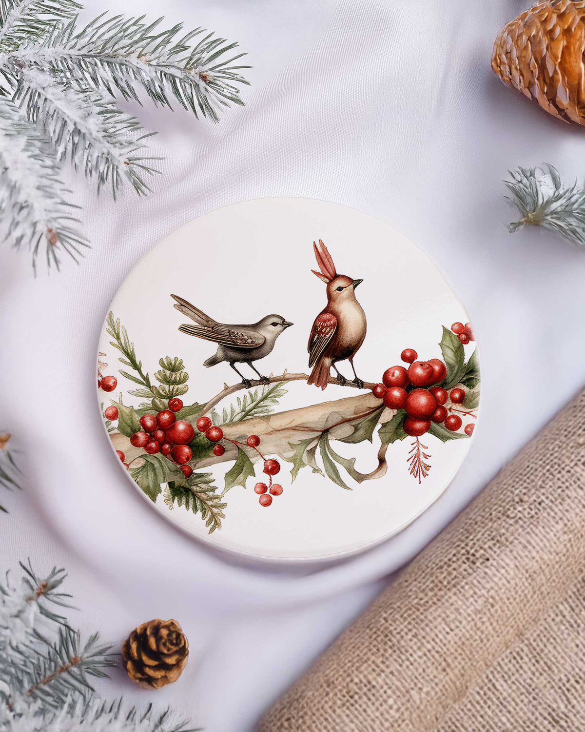 Merry Christmas And Happy New Year - Ceramic Mug 11oz & Coaster Gift Box - GOTShirts