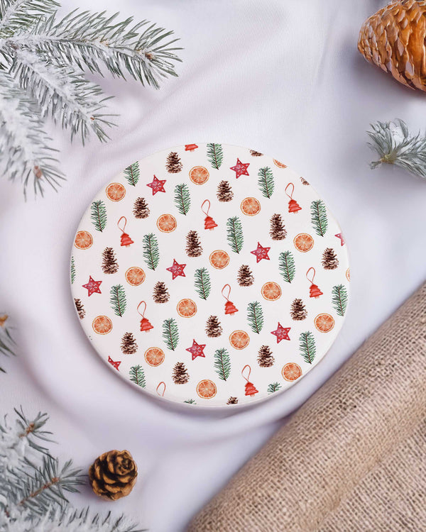 Christmas Pattern - Ceramic Mug 11oz & Coaster Gift Box - GOTShirts