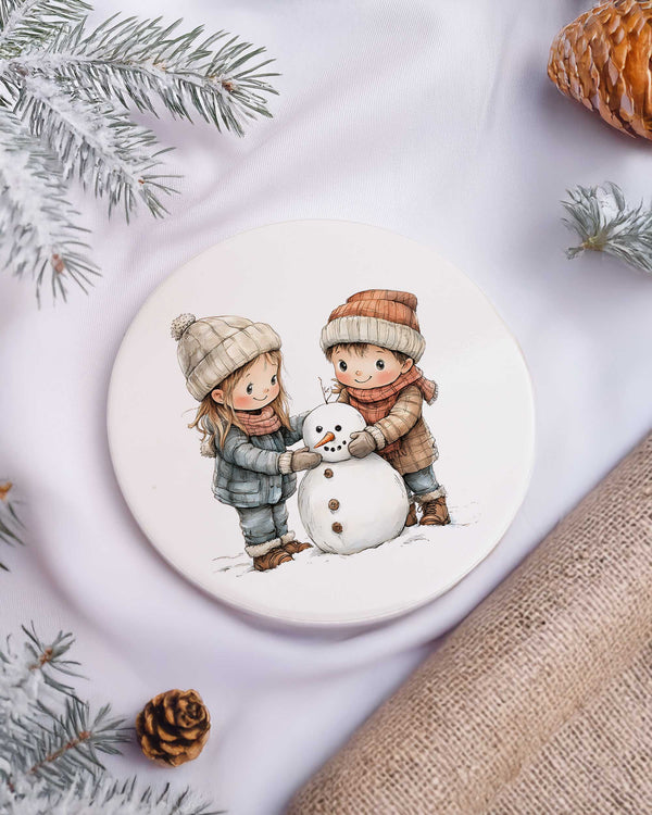 Merry Christmas Best Brother - Ceramic Mug 11oz & Coaster Gift Box - GOTShirts