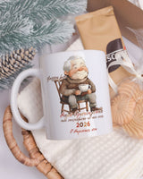 Merry Christmas Grandpa - Ceramic Mug 11oz & Coaster Gift Box - GOTShirts