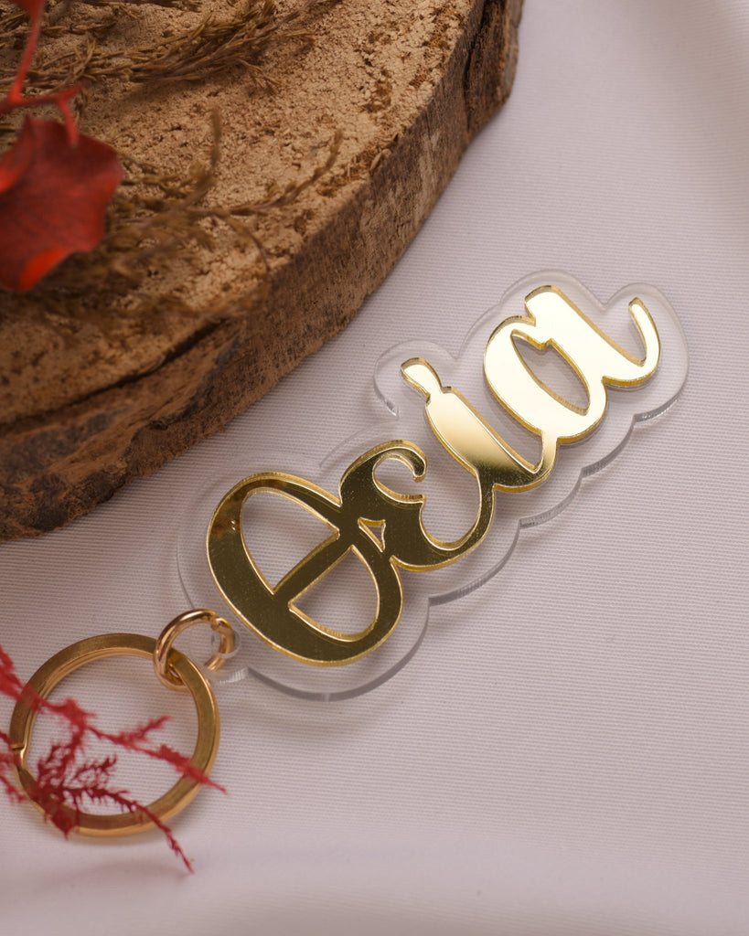 "Θεία" Plexiglass Keyring - GOTShirts