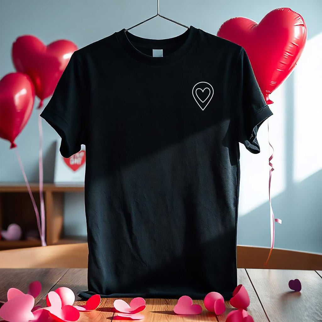 Heart Location - T-Shirt
