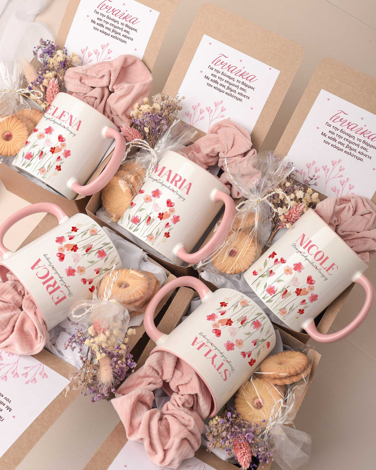 Strong Independent Amazing - Pink Mug Gift Box - GOTShirts