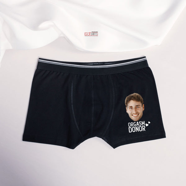 Orgasm Donor - Men's Boxer Shorts - GOTShirts