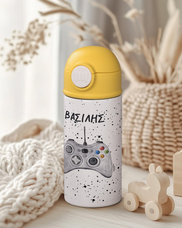 Gaming - Double Wall Colored Water Bottle - GOTShirts