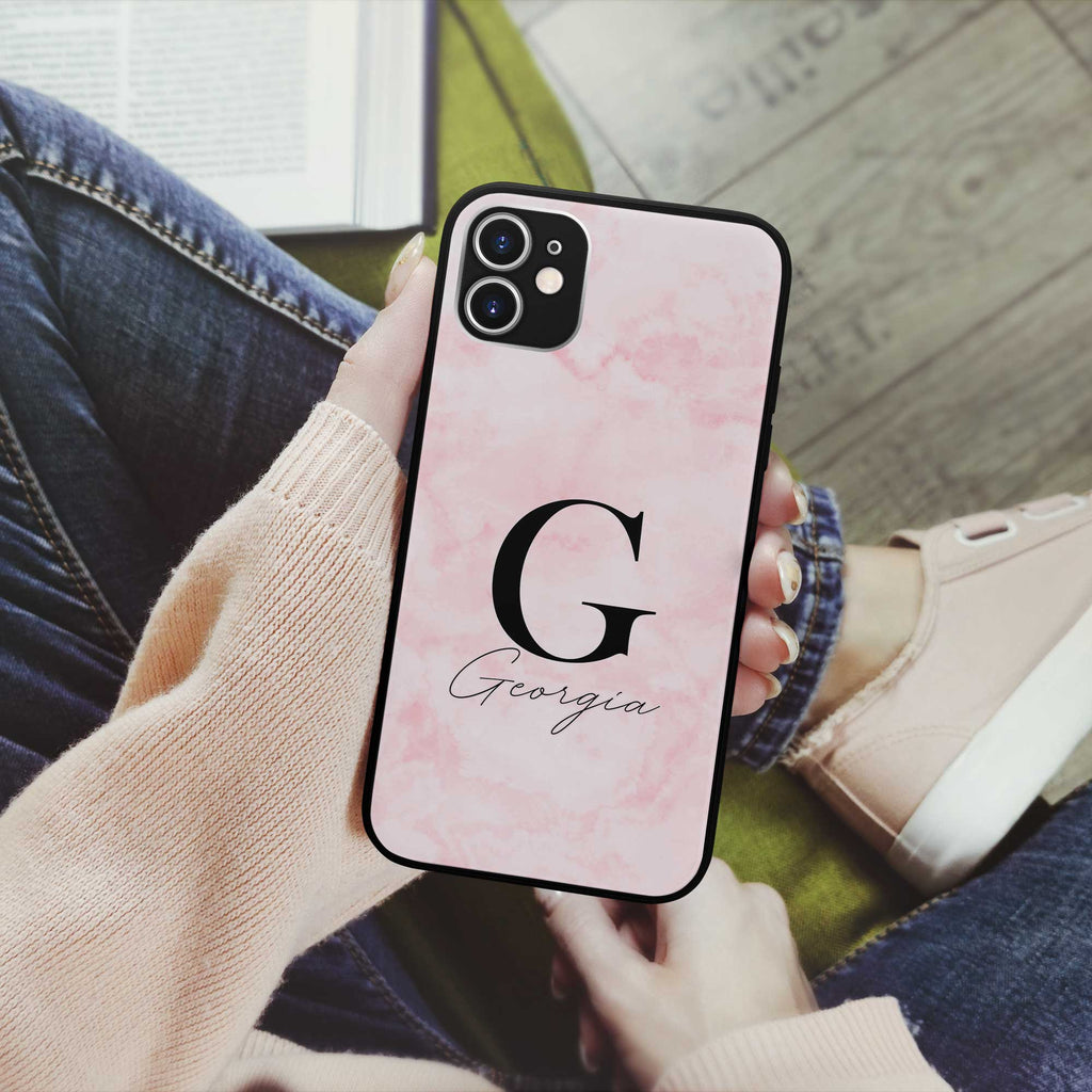 Pink Marble - iPhone Phone Case - GOTShirts