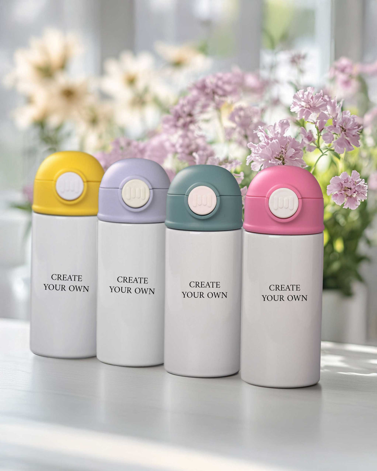 Create Your Own - Double Wall Colored Water Bottle - GOTShirts