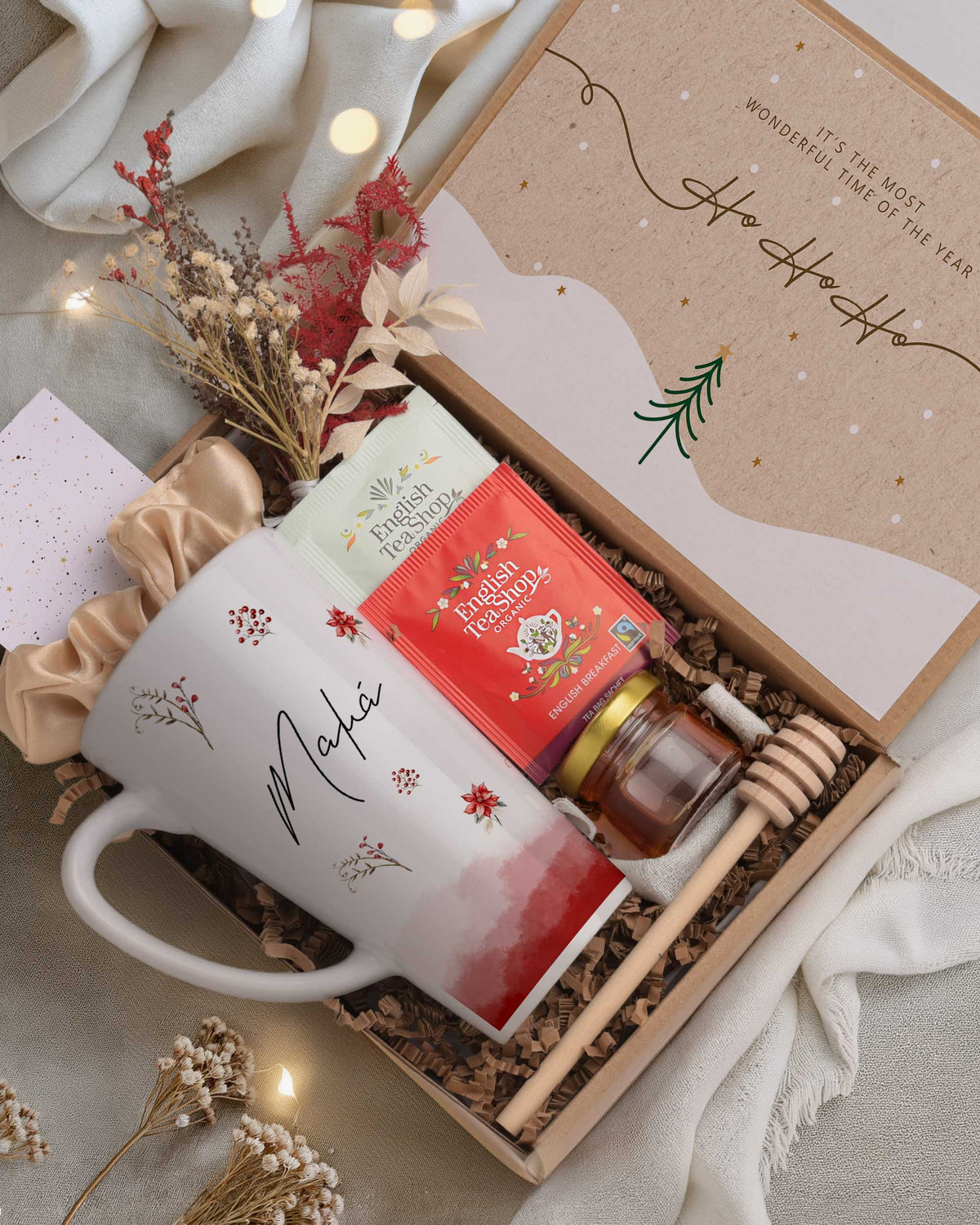Mum Poinsettia - Tea Gift Box - GOTShirts