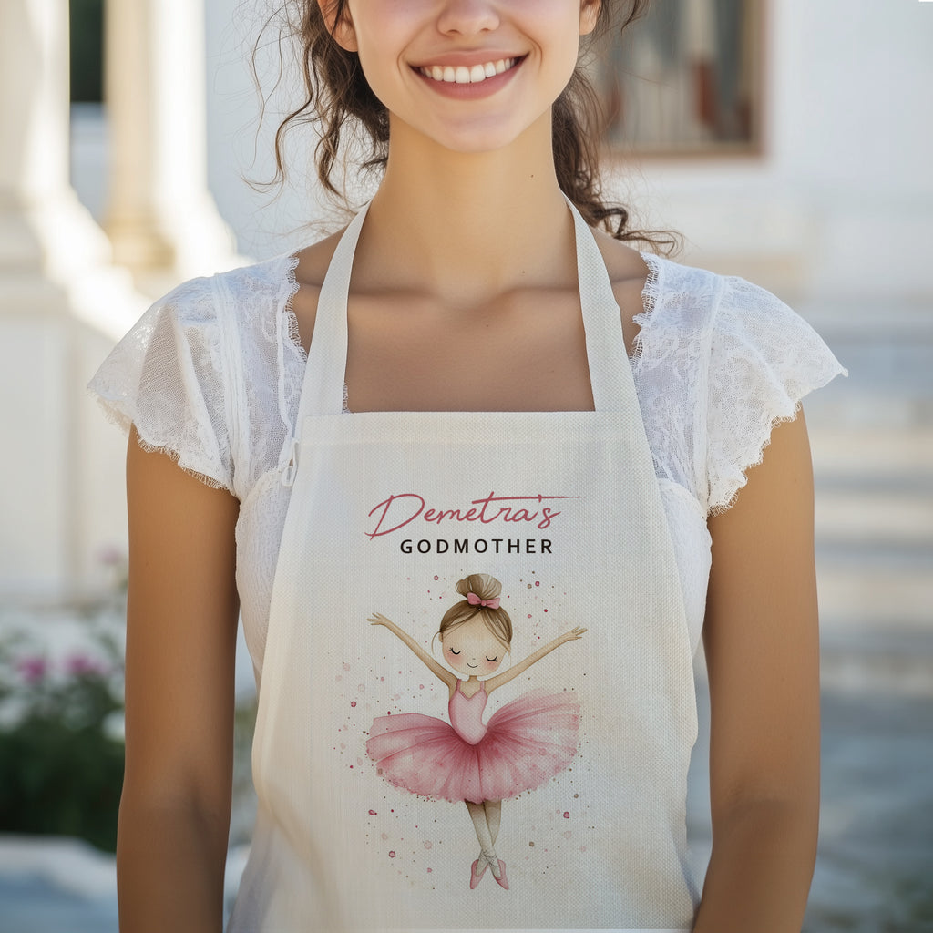 Ballerina - Linen Cooking Apron - GOTShirts
