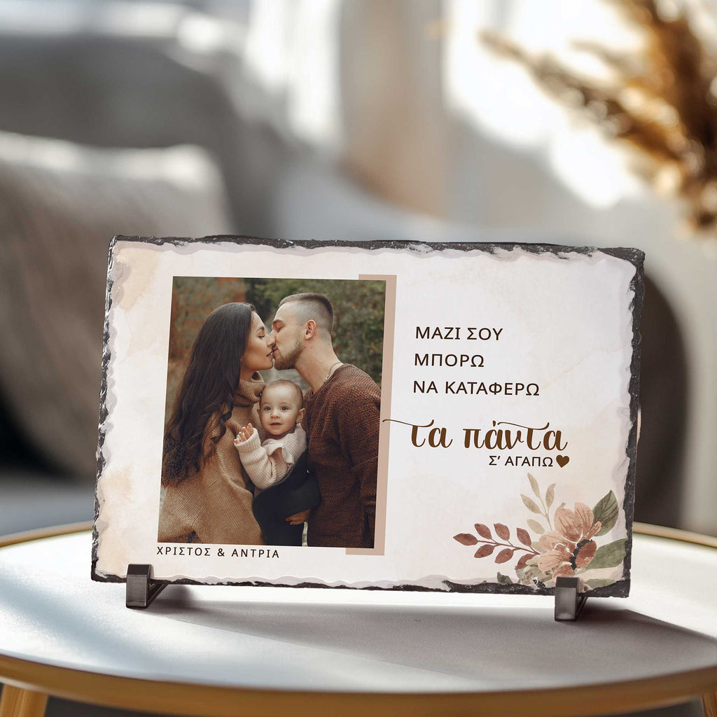 Together We Can - Rock Photo Slate - GOTShirts