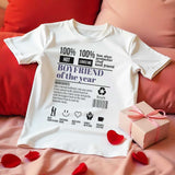 Boyfriend Of The Year - T-Shirt - GOTShirts