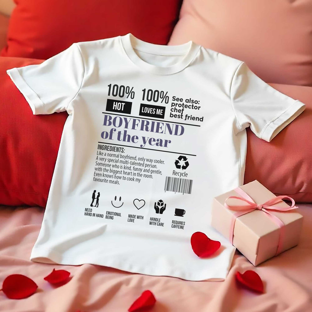 Boyfriend Of The Year - T-Shirt - GOTShirts