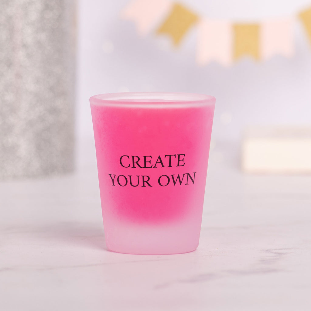 Personalized Frosted Shot Glass