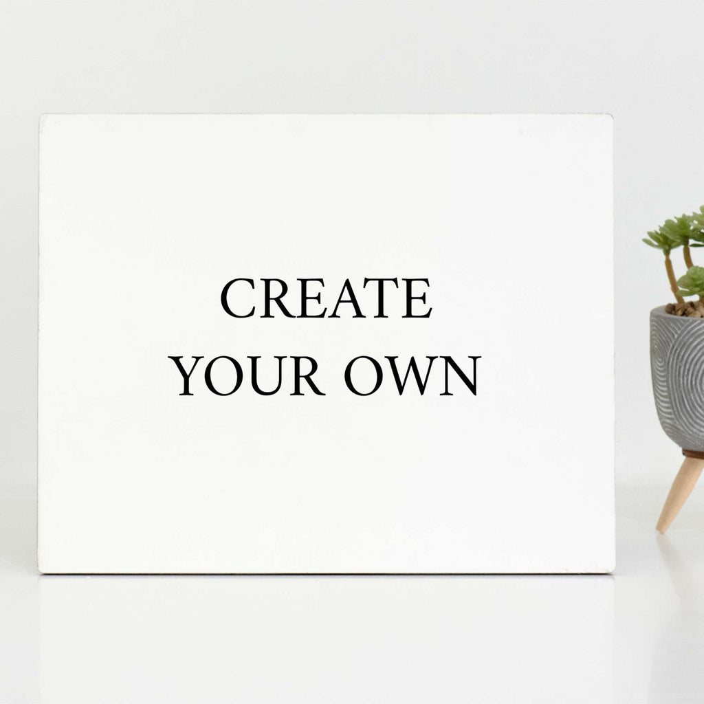 Tabletop Wooden Frame - GOTShirts