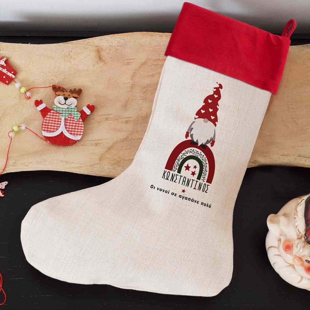 Christmas Boot Rainbow Gnome - GOTShirts