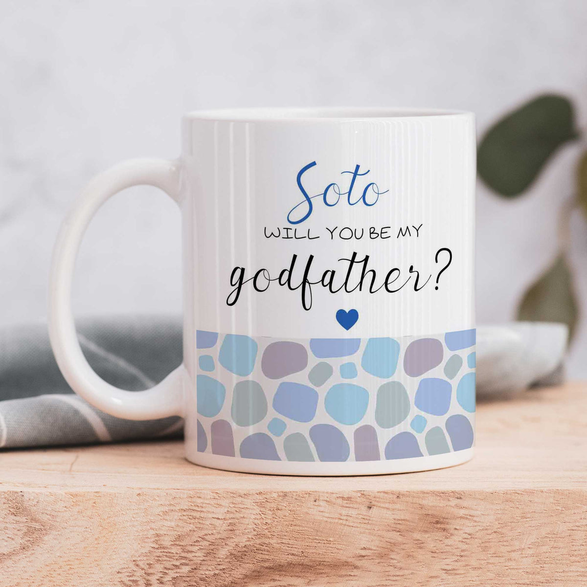 Will You Be My Godfather - Ceramic Mug 330ml - GOTShirts