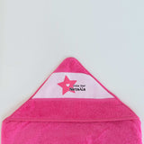 Pink Star - Baby Towel