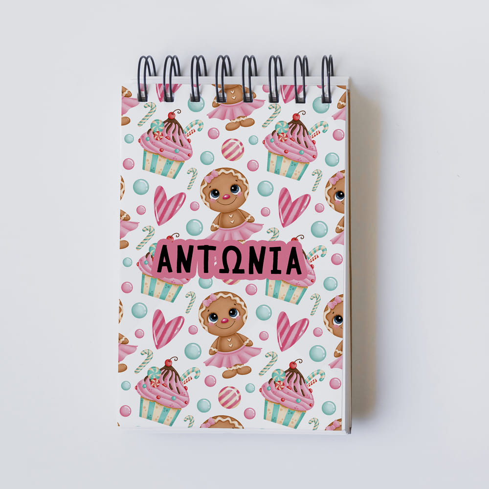 Gingerbread Girl - Notebook A6
