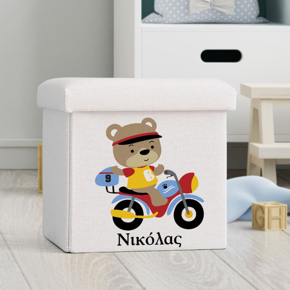 Biker Bear - Toy Box - GOTShirts