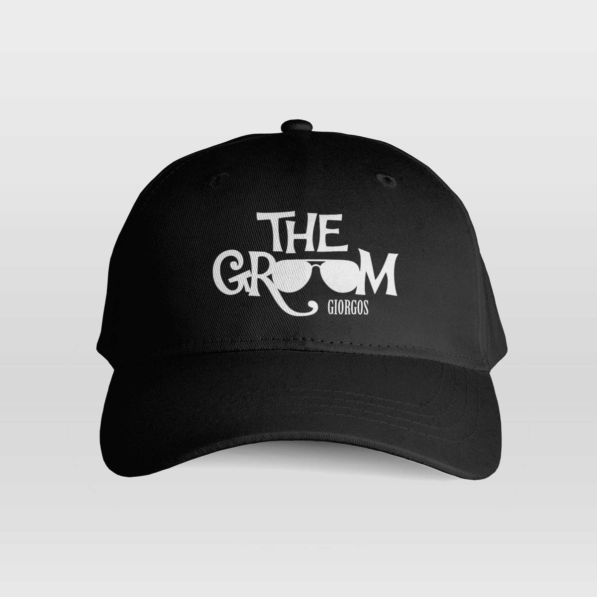 The Groom Glasses Design - Cap - GOTShirts