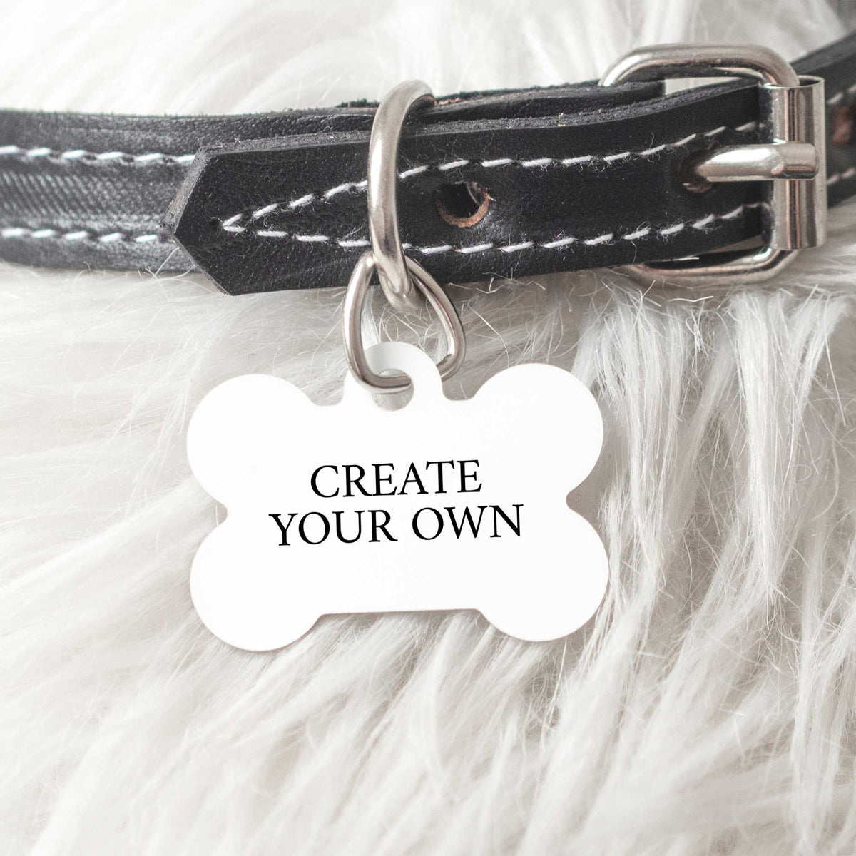 Metallic Bone Pet Tag - GOTShirts